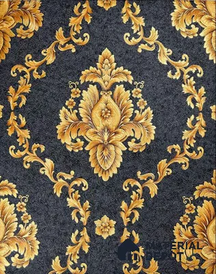 930028 | 10 Meter x 21 Inch PVC Damask Look Wallpaper - 57 Sq. Ft.