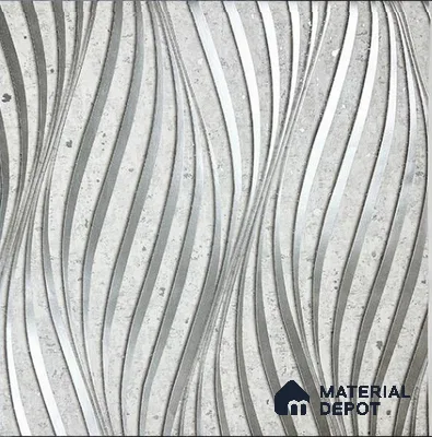 930061 | 10 Meter x 21 Inch PVC Patterned Look Wallpaper - 57 Sq. Ft.