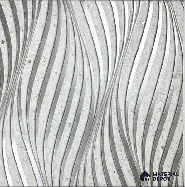 930061 | 10 Meter x 21 Inch PVC Patterned Look Wallpaper - 57 Sq. Ft.