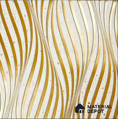 930062 | 10 Meter x 21 Inch PVC Patterned Look Wallpaper - 57 Sq. Ft.