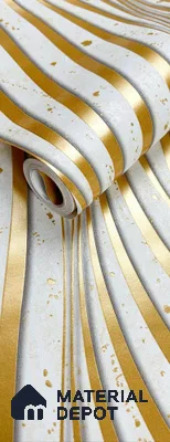 930062 | 10 Meter x 21 Inch PVC Patterned Look Wallpaper - 57 Sq. Ft.