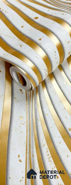 930062 | 10 Meter x 21 Inch PVC Patterned Look Wallpaper - 57 Sq. Ft.