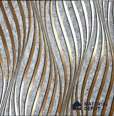 930063 | 10 Meter x 21 Inch PVC Patterned Look Wallpaper - 57 Sq. Ft.