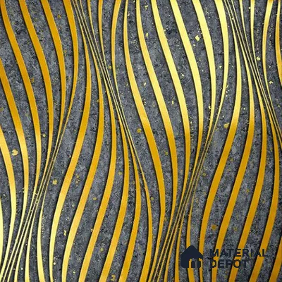 930068 | 10 Meter x 21 Inch PVC Patterned Look Wallpaper - 57 Sq. Ft.