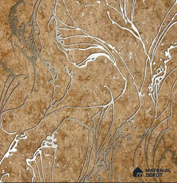 930075 | 10 Meter x 21 Inch PVC Patterned Look Wallpaper - 57 Sq. Ft.