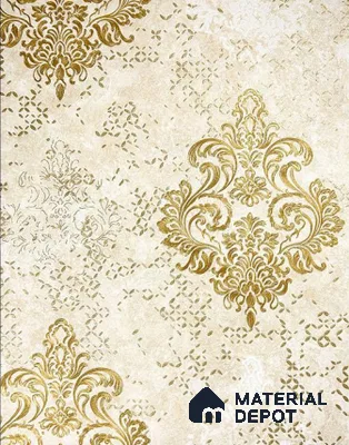 931202 | 10 Meter x 21 Inch PVC Damask Look Wallpaper - 57 Sq. Ft.