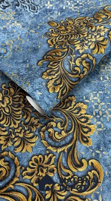 931206 | 10 Meter x 21 Inch PVC Damask Look Wallpaper - 57 Sq. Ft.