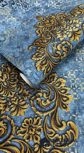 931206 | 10 Meter x 21 Inch PVC Damask Look Wallpaper - 57 Sq. Ft.