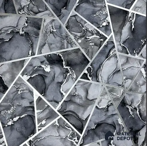 931502 | 10 Meter x 21 Inch PVC Geometric Look Wallpaper - 57 Sq. Ft.
