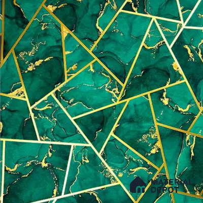 931503 | 10 Meter x 21 Inch PVC Geometric Look Wallpaper - 57 Sq. Ft.