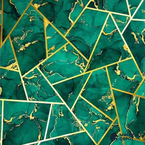 931503 | 10 Meter x 21 Inch PVC Geometric Look Wallpaper - 57 Sq. Ft.