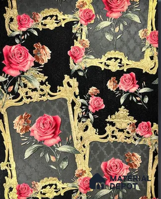 931602 | 10 Meter x 21 Inch PVC Florals Look Wallpaper - 57 Sq. Ft.