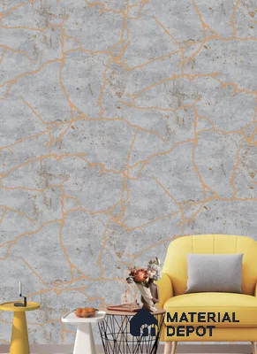 970606 | 9.5 Meter x 21 Inches Patterned Look Wallpaper - 55 Sq. Ft.  | Minimum 15% wastage during installation