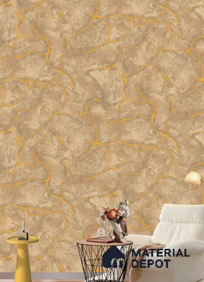 971306 | 9.5 Meter x 21 Inches Marble Look Wallpaper - 55 Sq. Ft.  | Minimum 10% wastage during installation
