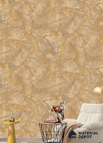 971306 | 9.5 Meter x 21 Inches Marble Look Wallpaper - 55 Sq. Ft. | Minimum 10% wastage during installation
