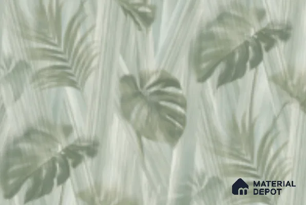 99032-1 | 5 Meter x 42 Inch PVC Florals Look Wallpaper - 57 Sq. Ft.