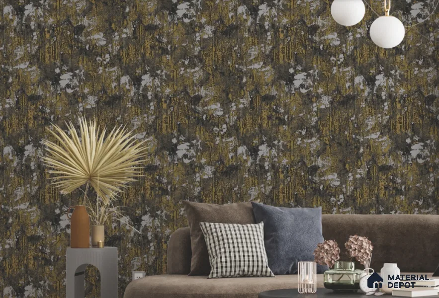 A392210 | 10 Meter x 21 Inch PVC Abstract Look Wallpaper - 57 Sq. Ft. | Minimum 15% wastage during installation