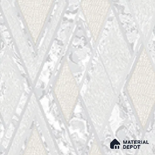 AA100101 | 9.5 Meter x 21 Inch PVC Geometric Look Wallpaper - 55 Sq. Ft. | Minimum 15% wastage during installation