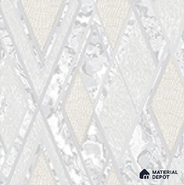 AA100101 | 9.5 Meter x 21 Inch PVC Geometric Look Wallpaper - 55 Sq. Ft. | Minimum 15% wastage during installation
