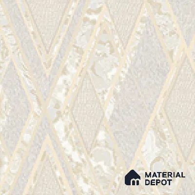AA100102 | 9.5 Meter x 21 Inch PVC Geometric Look Wallpaper - 55 Sq. Ft. | Minimum 15% wastage during installation