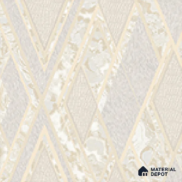 AA100102 | 9.5 Meter x 21 Inch PVC Geometric Look Wallpaper - 55 Sq. Ft. | Minimum 15% wastage during installation