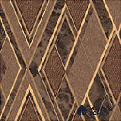AA100105 | 9.5 Meter x 21 Inch PVC Geometric Look Wallpaper - 55 Sq. Ft. | Minimum 15% wastage during installation
