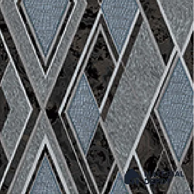 AA100107 | 9.5 Meter x 21 Inch PVC Geometric Look Wallpaper - 55 Sq. Ft. | Minimum 15% wastage during installation
