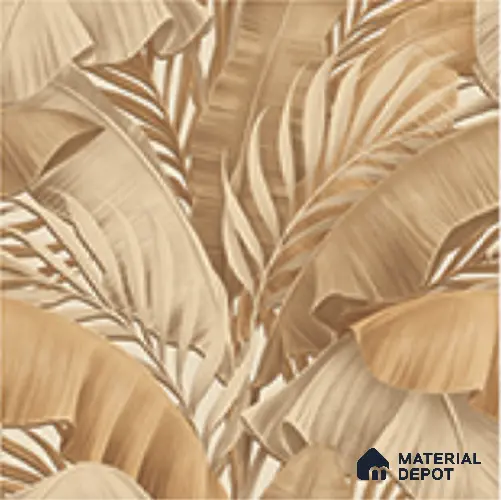 AA100202 | 9.5 Meter x 21 Inch PVC Florals Look Wallpaper - 55 Sq. Ft. | Minimum 15% wastage during installation