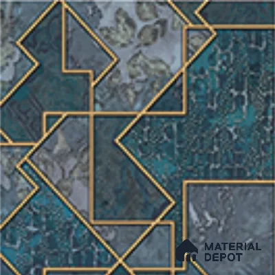 AA100407 | 9.5 Meter x 21 Inch PVC Patterned Look Wallpaper - 55 Sq. Ft. | Minimum 15% wastage during installation