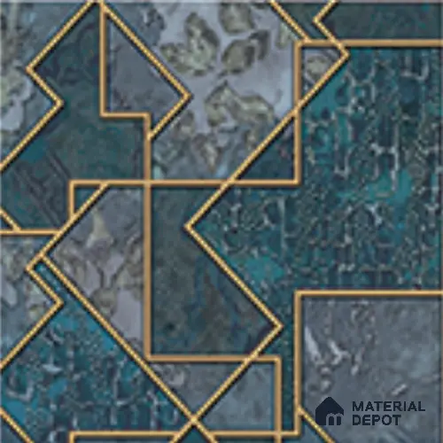 AA100407 | 9.5 Meter x 21 Inch PVC Patterned Look Wallpaper - 55 Sq. Ft. | Minimum 15% wastage during installation