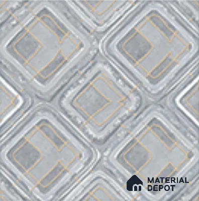 AA100604 | 9.5 Meter x 21 Inch PVC Patterned Look Wallpaper - 55 Sq. Ft. | Minimum 15% wastage during installation