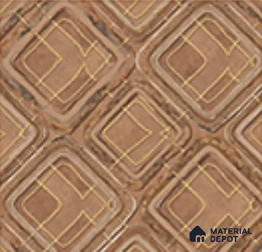 AA100608 | 9.5 Meter x 21 Inch PVC Patterned Look Wallpaper - 55 Sq. Ft. | Minimum 15% wastage during installation