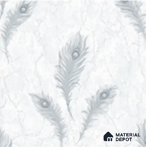 AA100701 | 9.5 Meter x 21 Inch PVC Florals Look Wallpaper - 55 Sq. Ft. | Minimum 15% wastage during installation