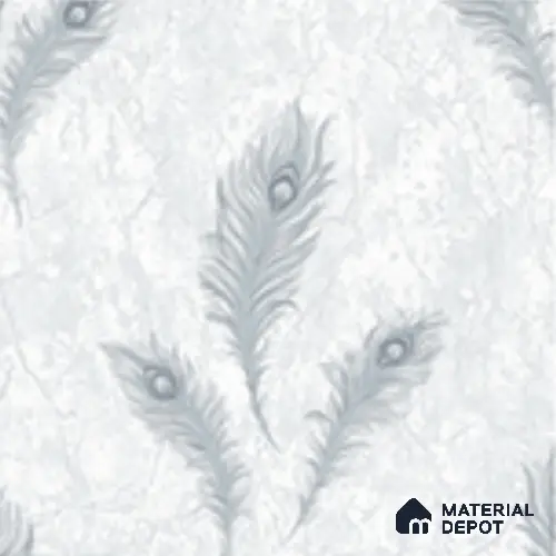 AA100708 | 9.5 Meter x 21 Inch PVC Florals Look Wallpaper - 55 Sq. Ft. | Minimum 15% wastage during installation