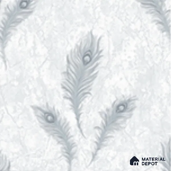 AA100708 | 9.5 Meter x 21 Inch PVC Florals Look Wallpaper - 55 Sq. Ft. | Minimum 15% wastage during installation