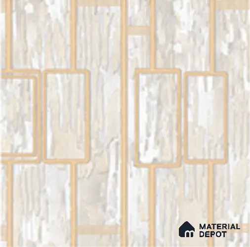 AA100802 | 9.5 Meter x 21 Inch PVC Patterned Look Wallpaper - 55 Sq. Ft. | Minimum 15% wastage during installation