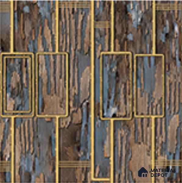 AA100803 | 9.5 Meter x 21 Inch PVC Patterned Look Wallpaper - 55 Sq. Ft. | Minimum 15% wastage during installation