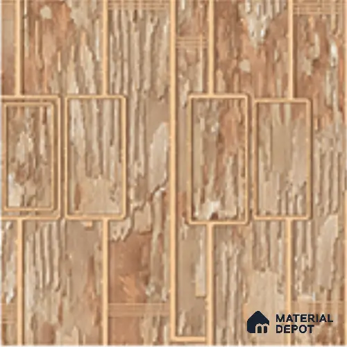 AA100805 | 9.5 Meter x 21 Inch PVC Patterned Look Wallpaper - 55 Sq. Ft. | Minimum 15% wastage during installation