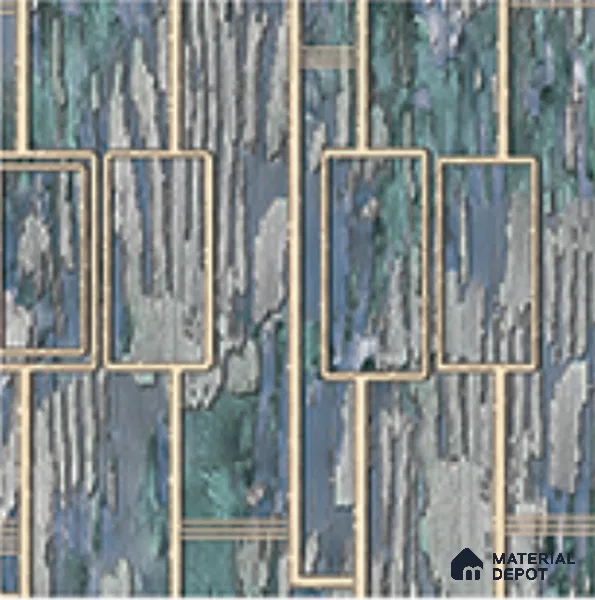 AA100807 | 9.5 Meter x 21 Inch PVC Patterned Look Wallpaper - 55 Sq. Ft. | Minimum 15% wastage during installation