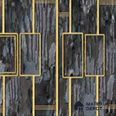 AA100808 | 9.5 Meter x 21 Inch PVC Patterned Look Wallpaper - 55 Sq. Ft. | Minimum 15% wastage during installation