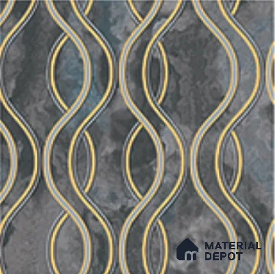 AA100903 | 9.5 Meter x 21 Inch PVC Patterned Look Wallpaper - 55 Sq. Ft. | Minimum 15% wastage during installation