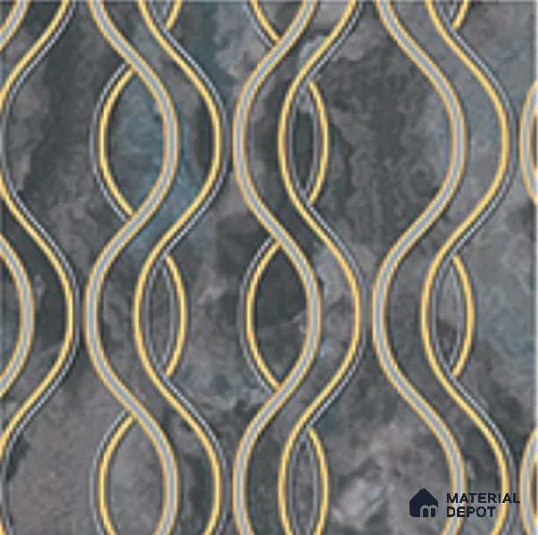 AA100903 | 9.5 Meter x 21 Inch PVC Patterned Look Wallpaper - 55 Sq. Ft. | Minimum 15% wastage during installation
