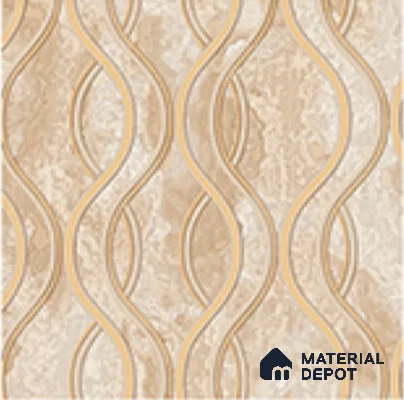 AA100905 | 9.5 Meter x 21 Inch PVC Patterned Look Wallpaper - 55 Sq. Ft. | Minimum 15% wastage during installation