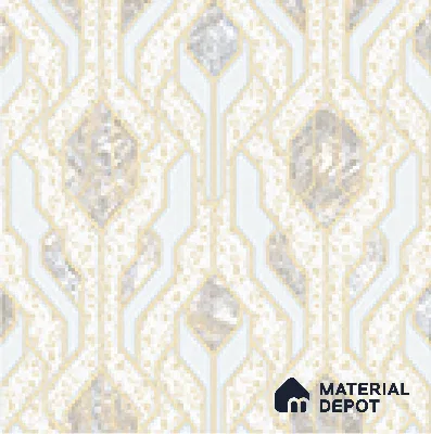 AA101102 | 9.5 Meter x 21 Inch PVC Patterned Look Wallpaper - 55 Sq. Ft. | Minimum 15% wastage during installation