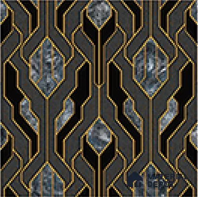 AA101104 | 9.5 Meter x 21 Inch PVC Patterned Look Wallpaper - 55 Sq. Ft. | Minimum 15% wastage during installation