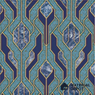 AA101105 | 9.5 Meter x 21 Inch PVC Patterned Look Wallpaper - 55 Sq. Ft. | Minimum 15% wastage during installation