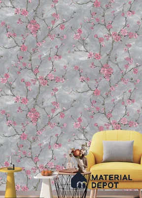BL1066 | 9.5 Meter x 21 Inches Florals Look Wallpaper - 55 Sq. Ft.  | Minimum 15% wastage during installation