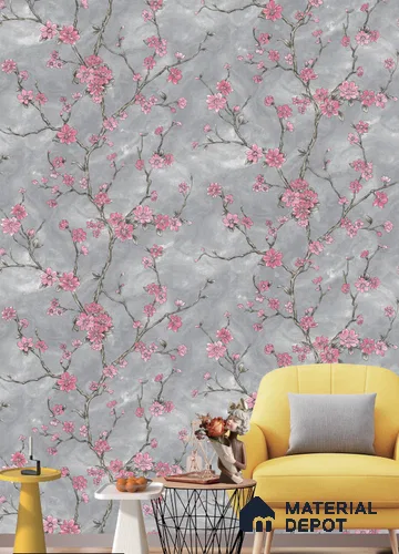 BL1066 | 9.5 Meter x 21 Inches Florals Look Wallpaper - 55 Sq. Ft. | Minimum 15% wastage during installation