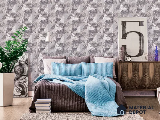BT-021 | 5 Meter x 42 Inch PVC Abstract Look Wallpaper - 57 Sq. Ft. | Minimum 15% wastage during installation
