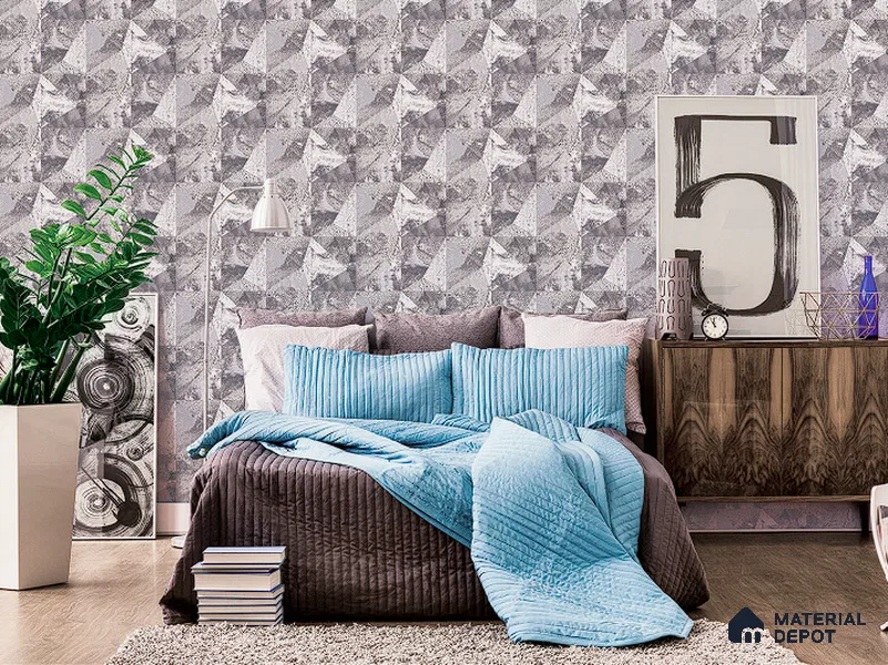 BT-021 | 5 Meter x 42 Inch PVC Abstract Look Wallpaper - 57 Sq. Ft. | Minimum 15% wastage during installation